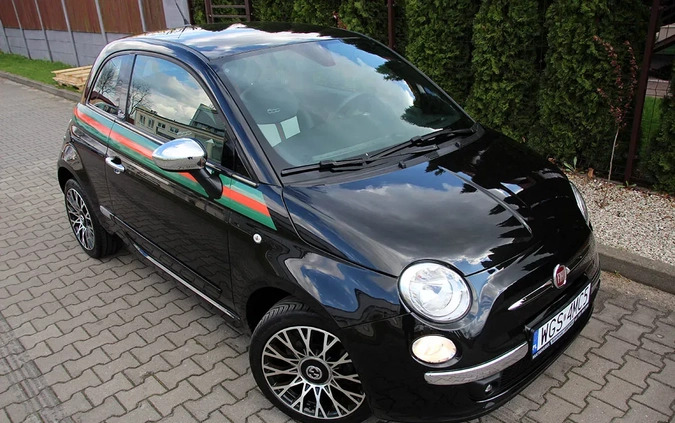 Fiat 500 cena 36900 przebieg: 49000, rok produkcji 2012 z Gostynin małe 781
